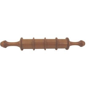 Handcrafted Cherry Wooden Pastry and Pasta Rolling Pin 5 Section Cutter